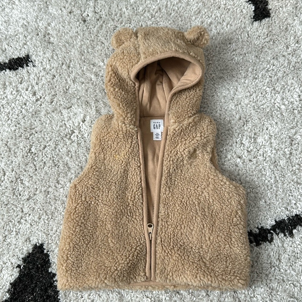 Baby Gap teddy vest